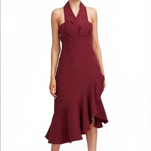 KEEPSAKE the Label Dresses & Skirts - Keepsake the label Delight plum halter mid…